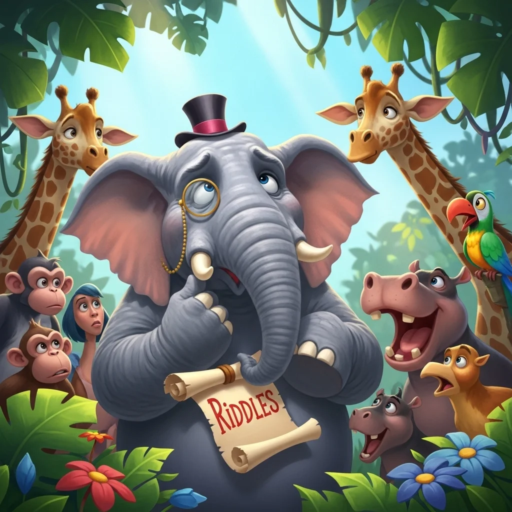 🐘 Easy Elephant Riddles for Young Thinkers