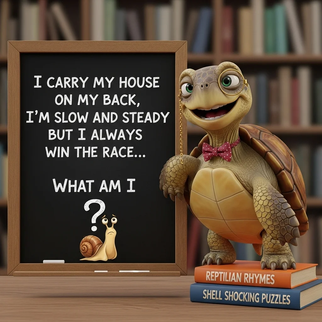 🐢 Gentle Turtle Riddles for Curious Kids