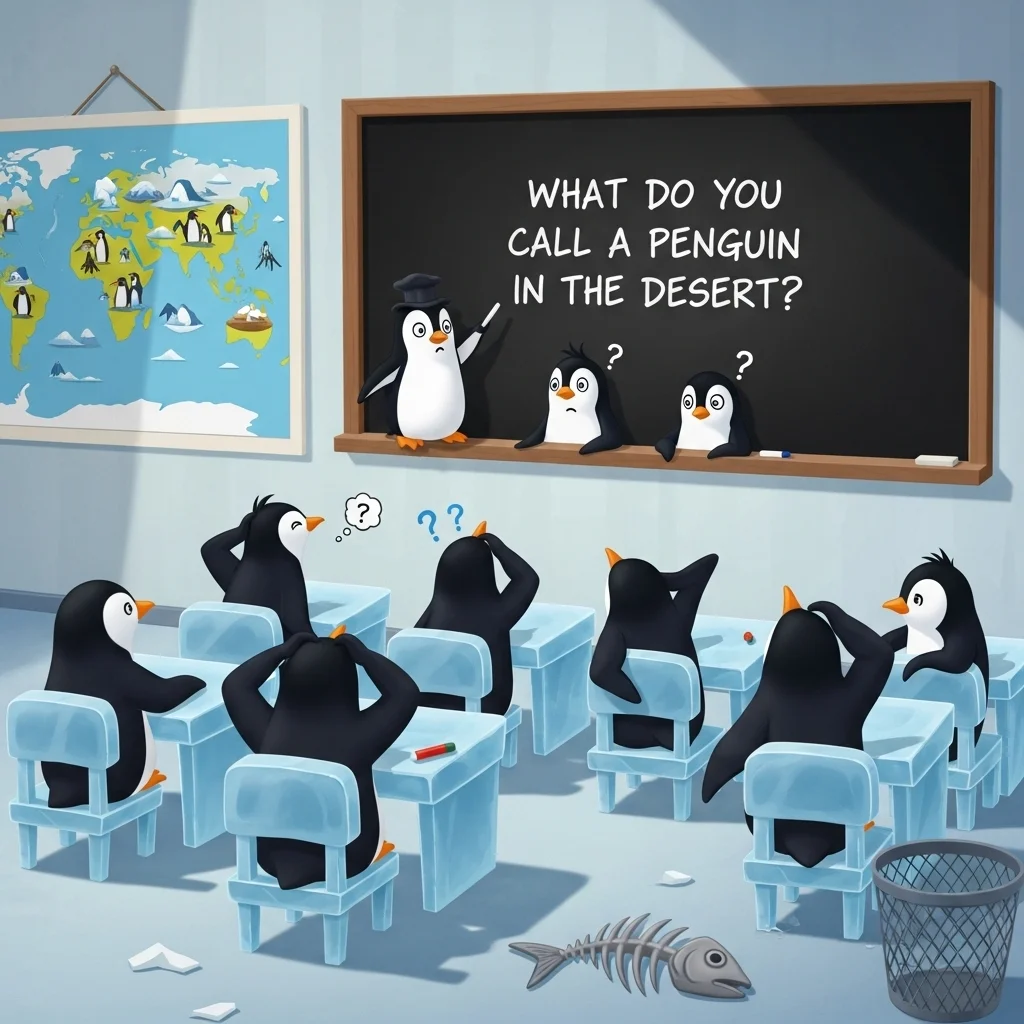 🐧 Easy Penguin Riddles for Kids