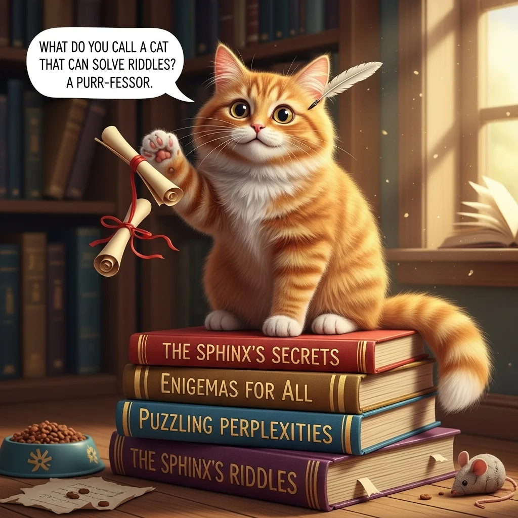 🐱 Cat Behavior Riddles That Feel Too Real