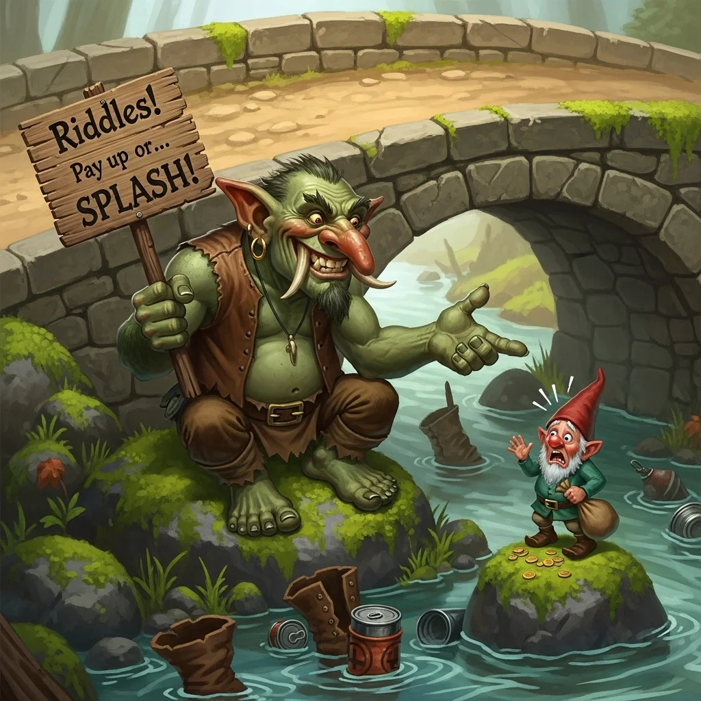 👹 Classic Troll Riddles