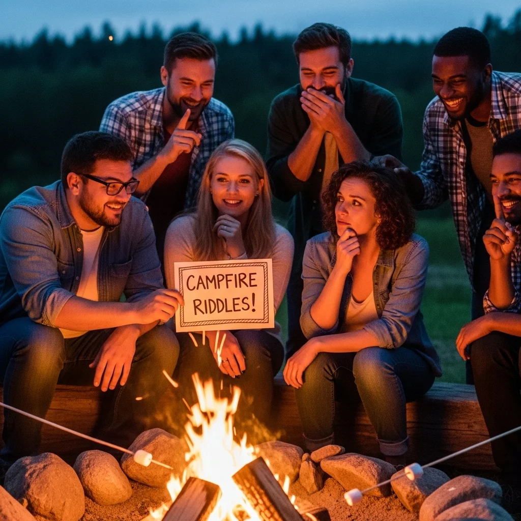 👻 Spooky Campfire Riddles