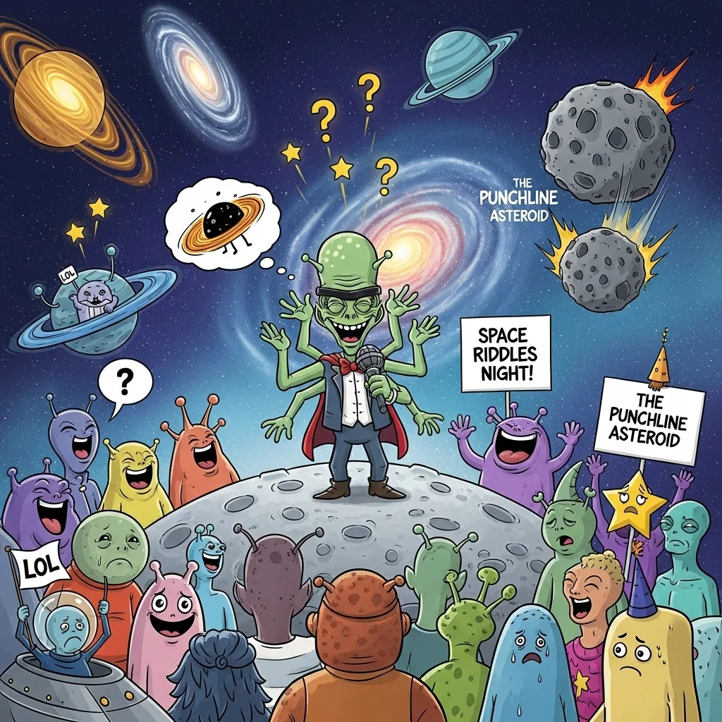 👽 Alien & Extraterrestrial Riddles for Adults
