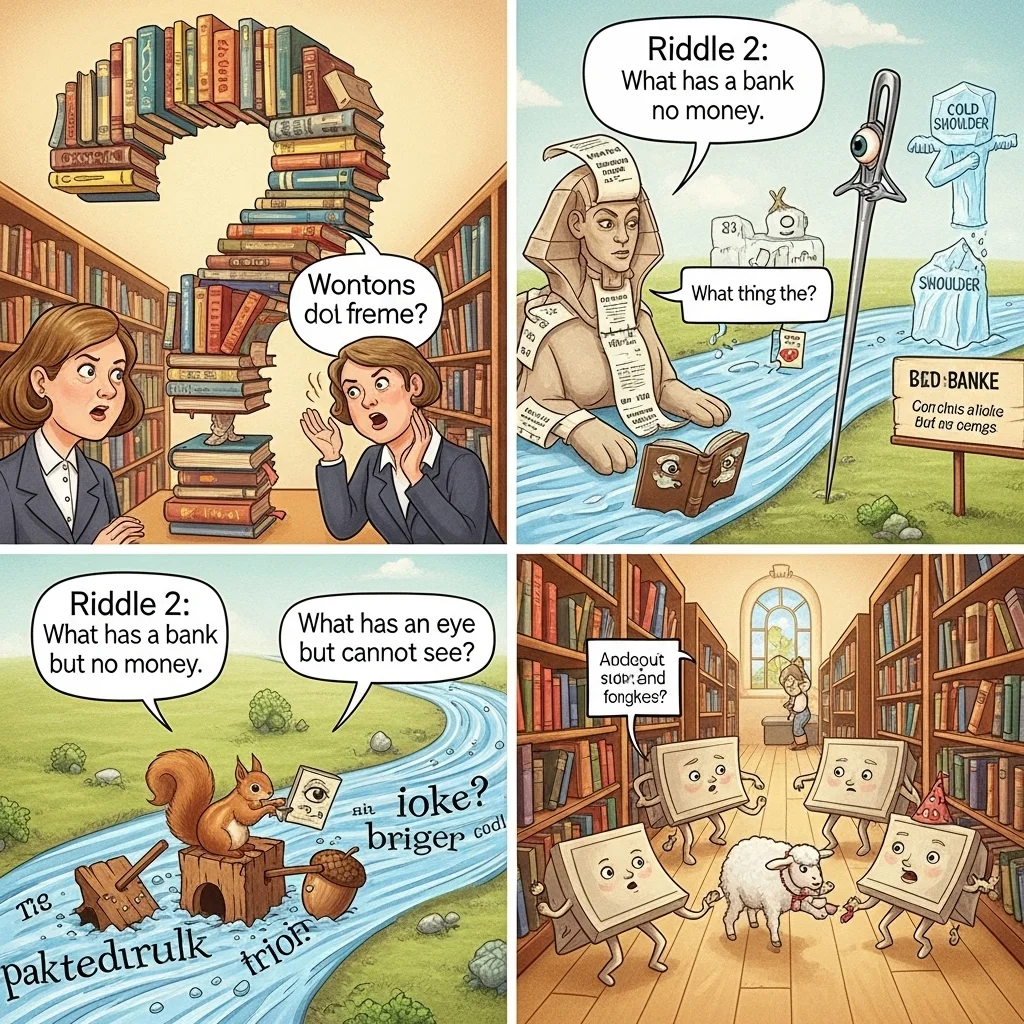 📖 Book-Themed Library Riddles Readers Love