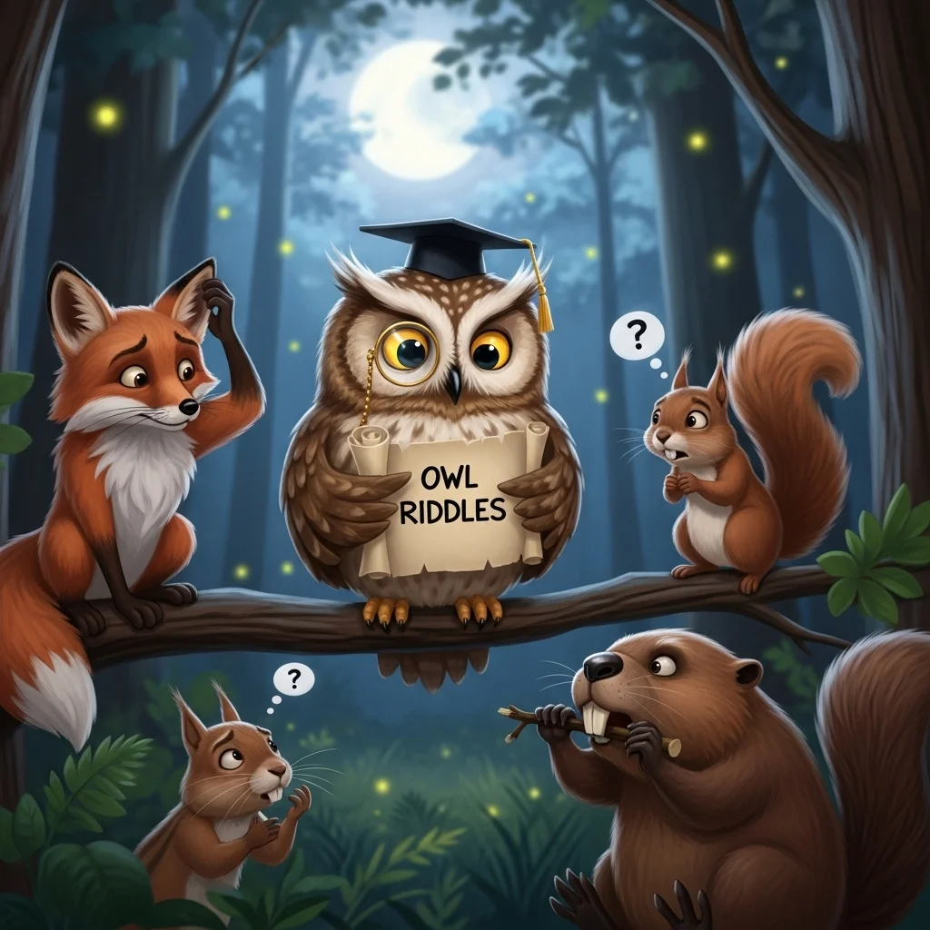 📚 Classroom-Friendly Owl Riddles