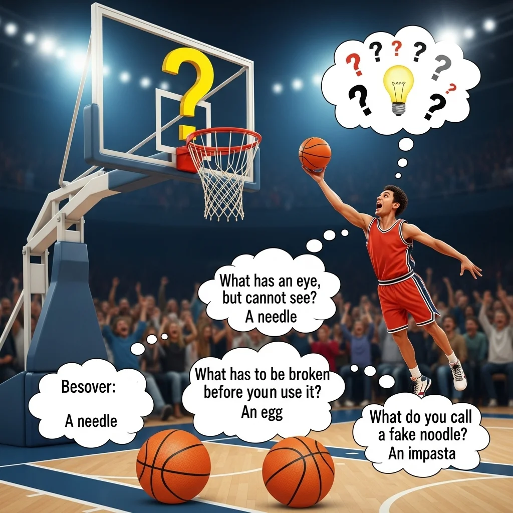 📺 Fans & Court Vibes Riddles