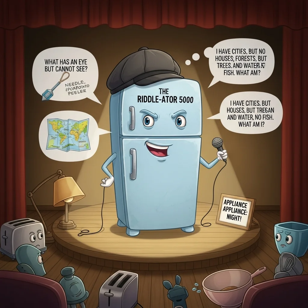📺 Living Room Appliance Riddles