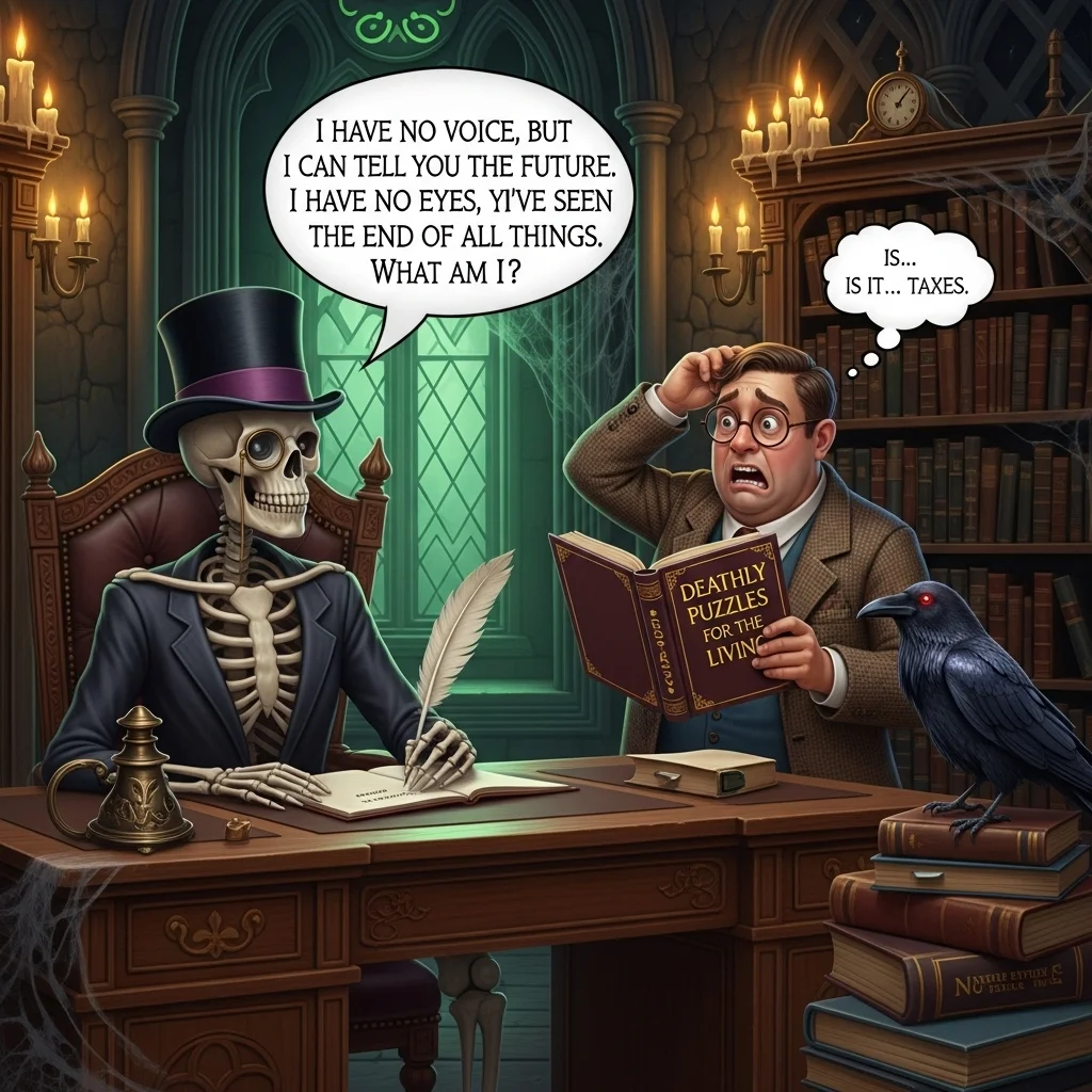 🕯️ Dark Philosophy Death Riddles