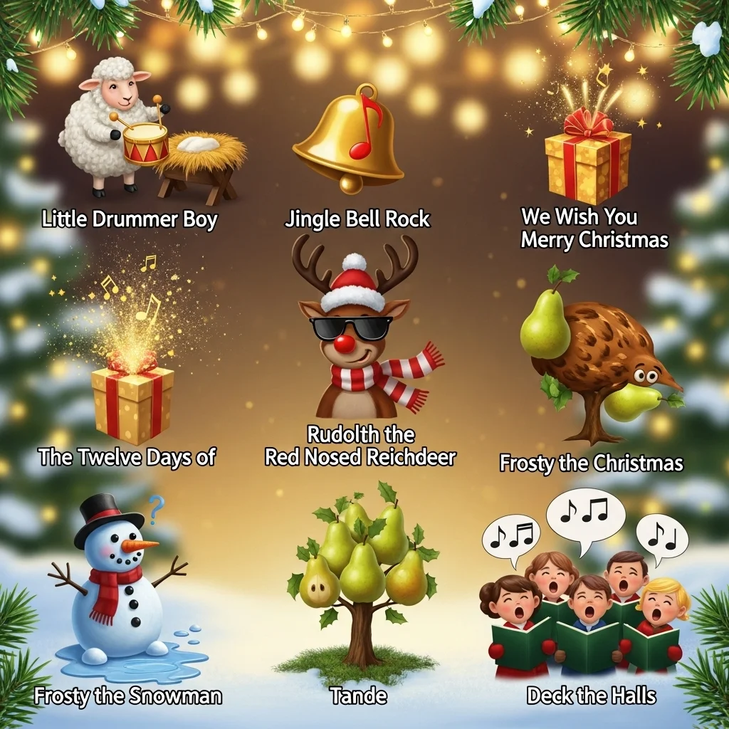 🕯️ Riddles About Peaceful and Quiet Carols