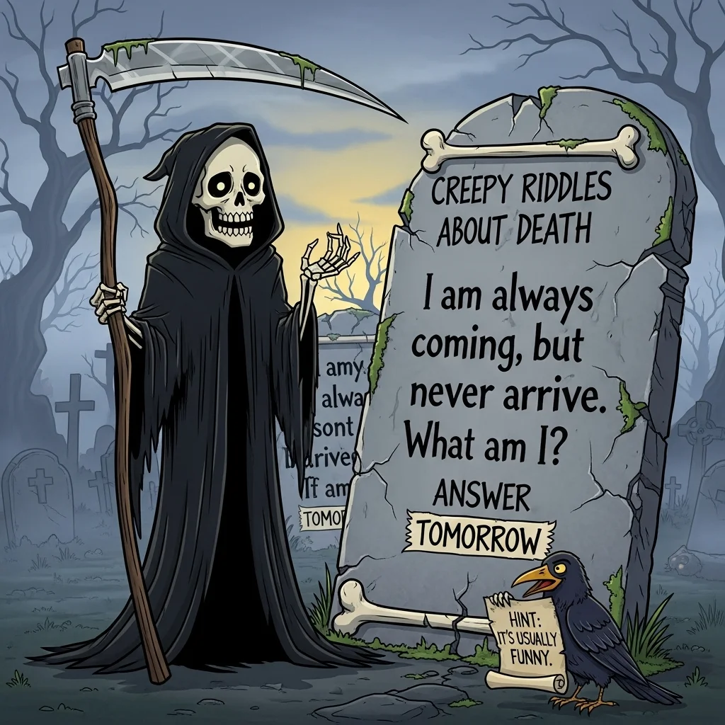 🕰️ Old House & Haunted Feel Riddles