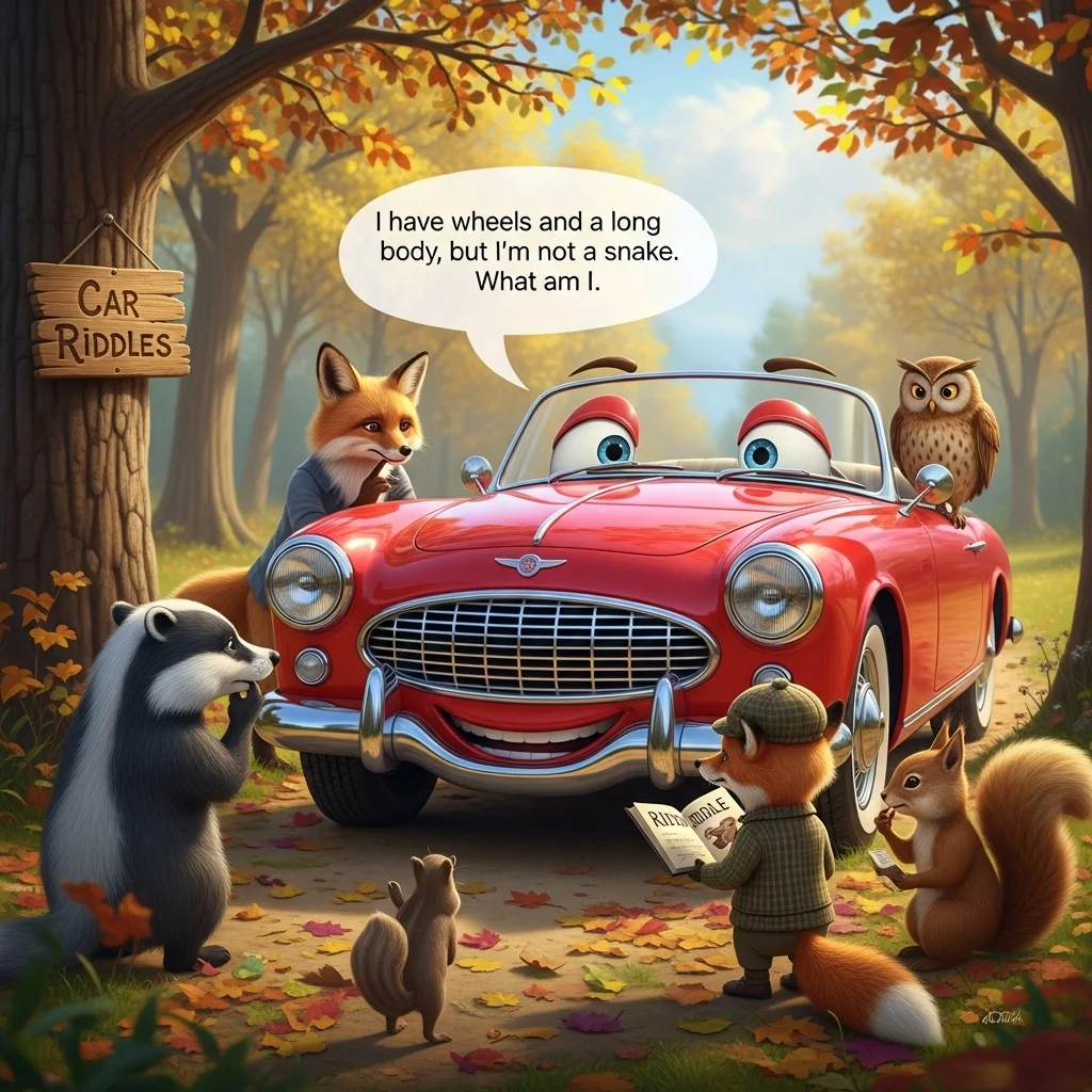 🚘 Easy Car Riddles for Kids