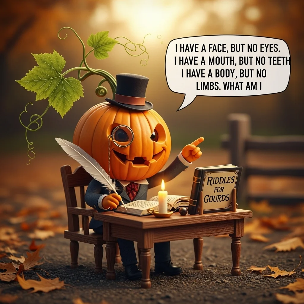 🥧 Pumpkin Food & Treat Riddles