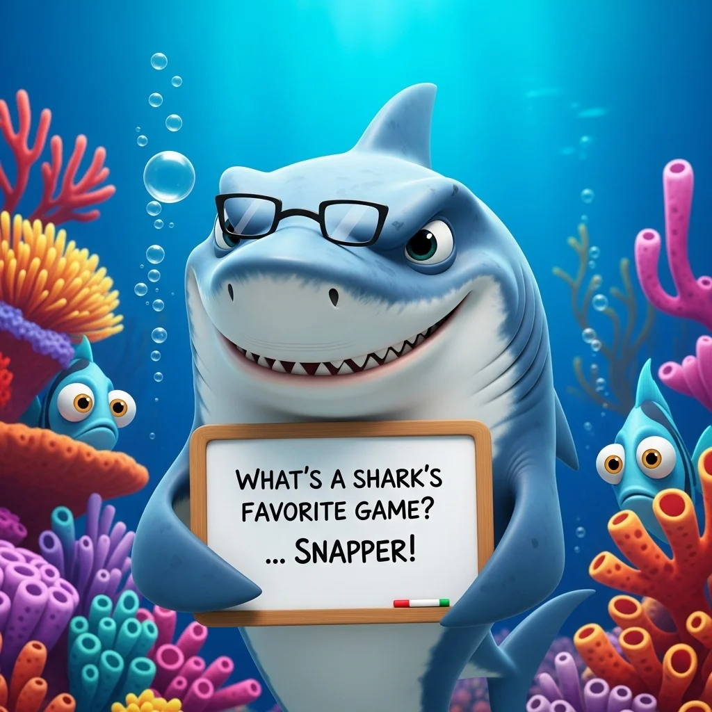 🦈 Ocean-Classic Shark Riddles