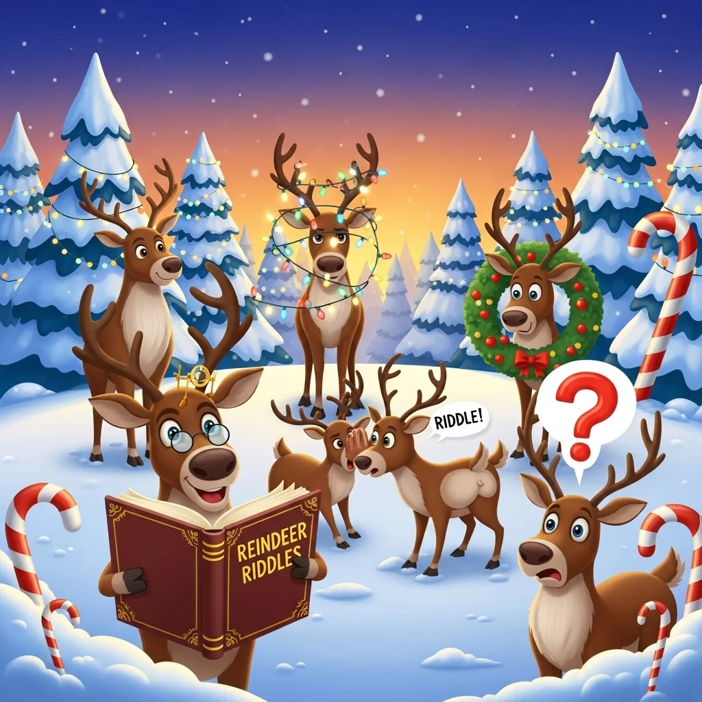 🦌 Reindeer Riddles for Curious Kids