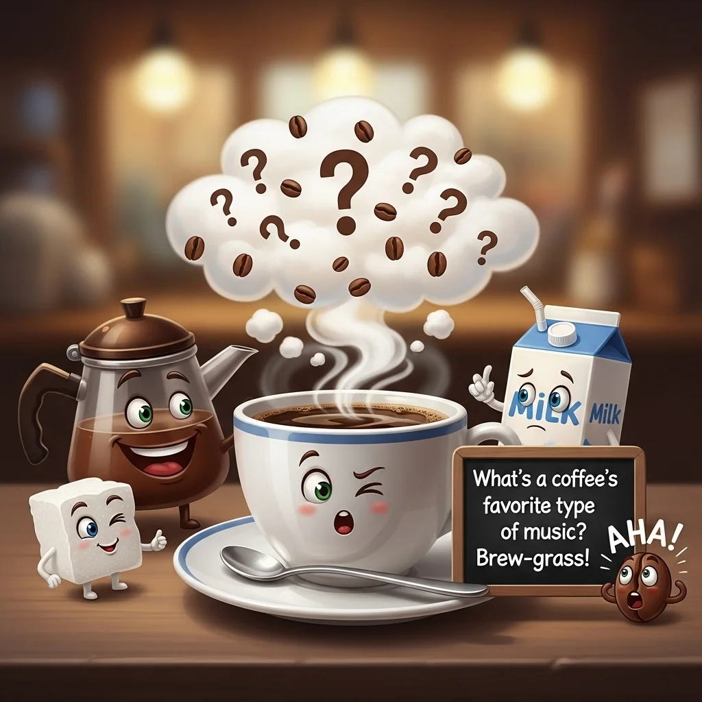 🧑‍🎓 Teens & Adults Clever Coffee Riddles