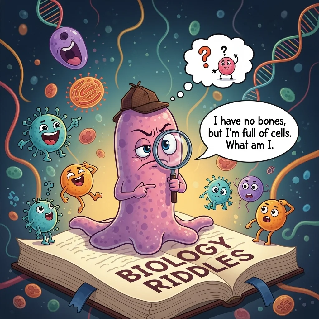 🧠 Advanced Thinking Biology Riddles