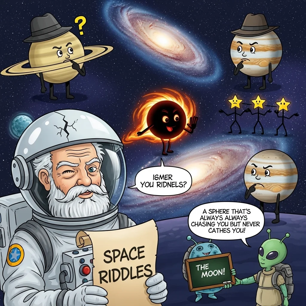 🧠 Brain-Boosting Space Riddles