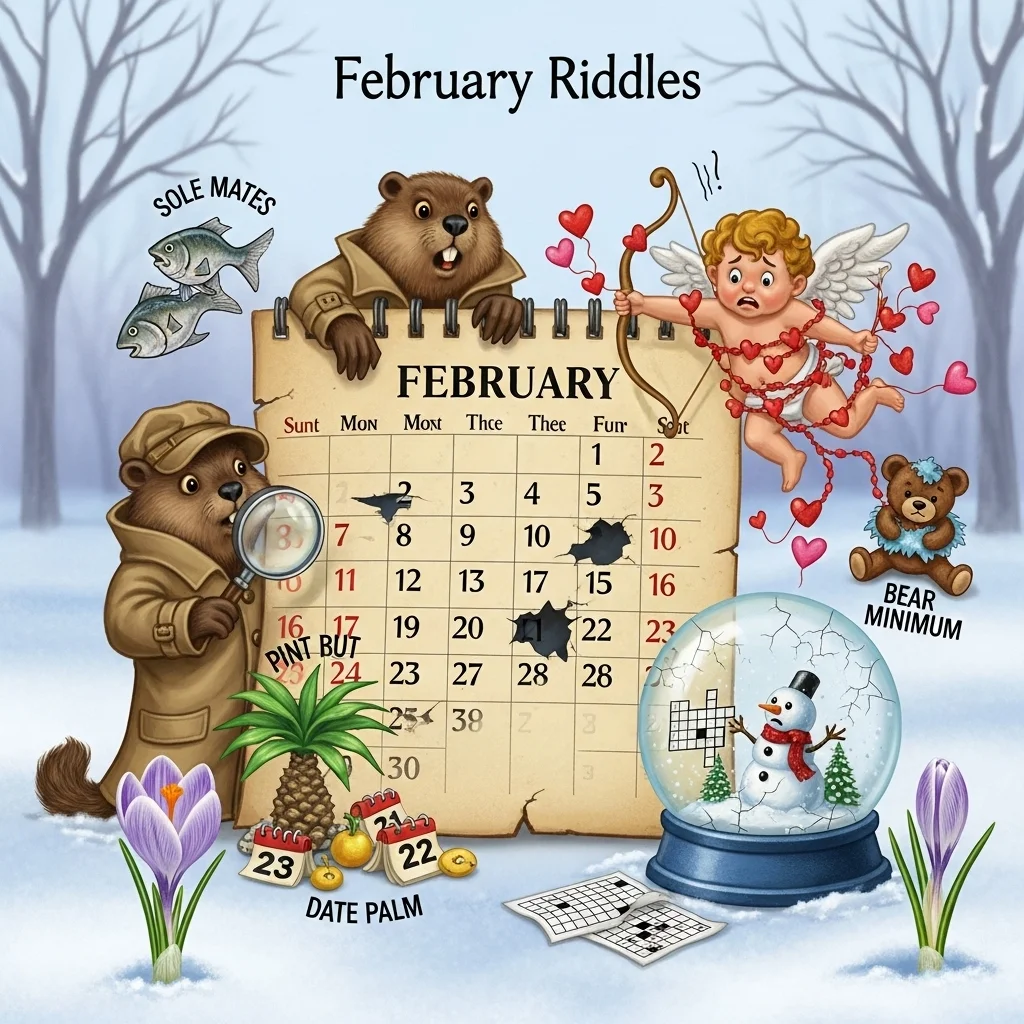 🧠 Brainy February Logic Riddles