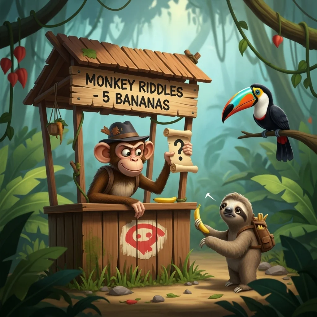 🧠 Brainy Monkey Riddles