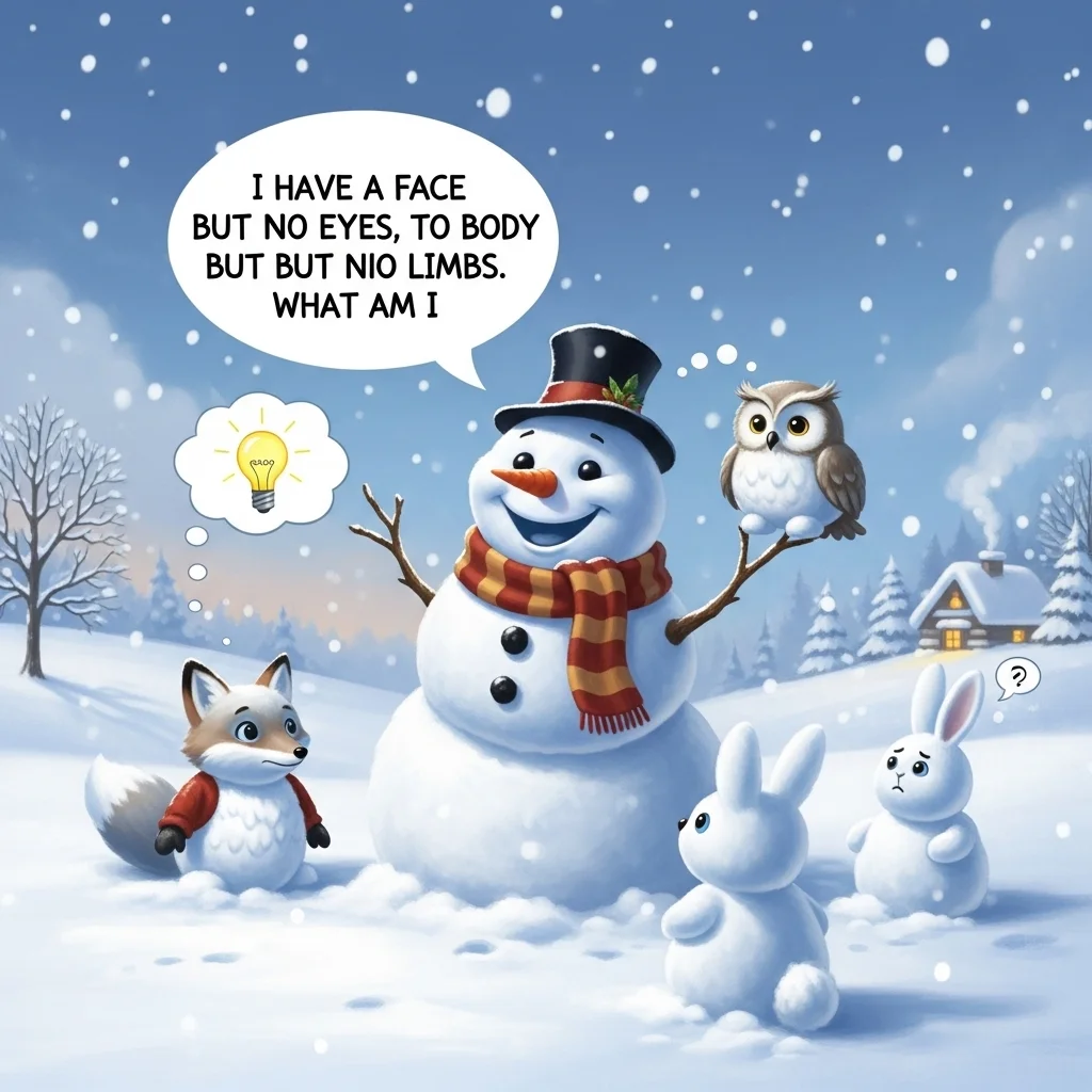 🧠 Brainy Winter Riddles