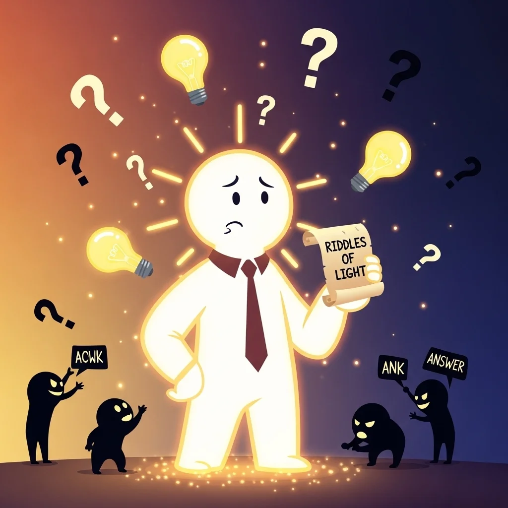 🧠 Clever Thinking Riddles About Light