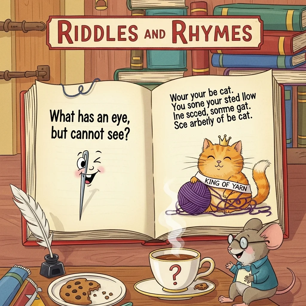 🧠 Language Skill Riddles and Rhymes