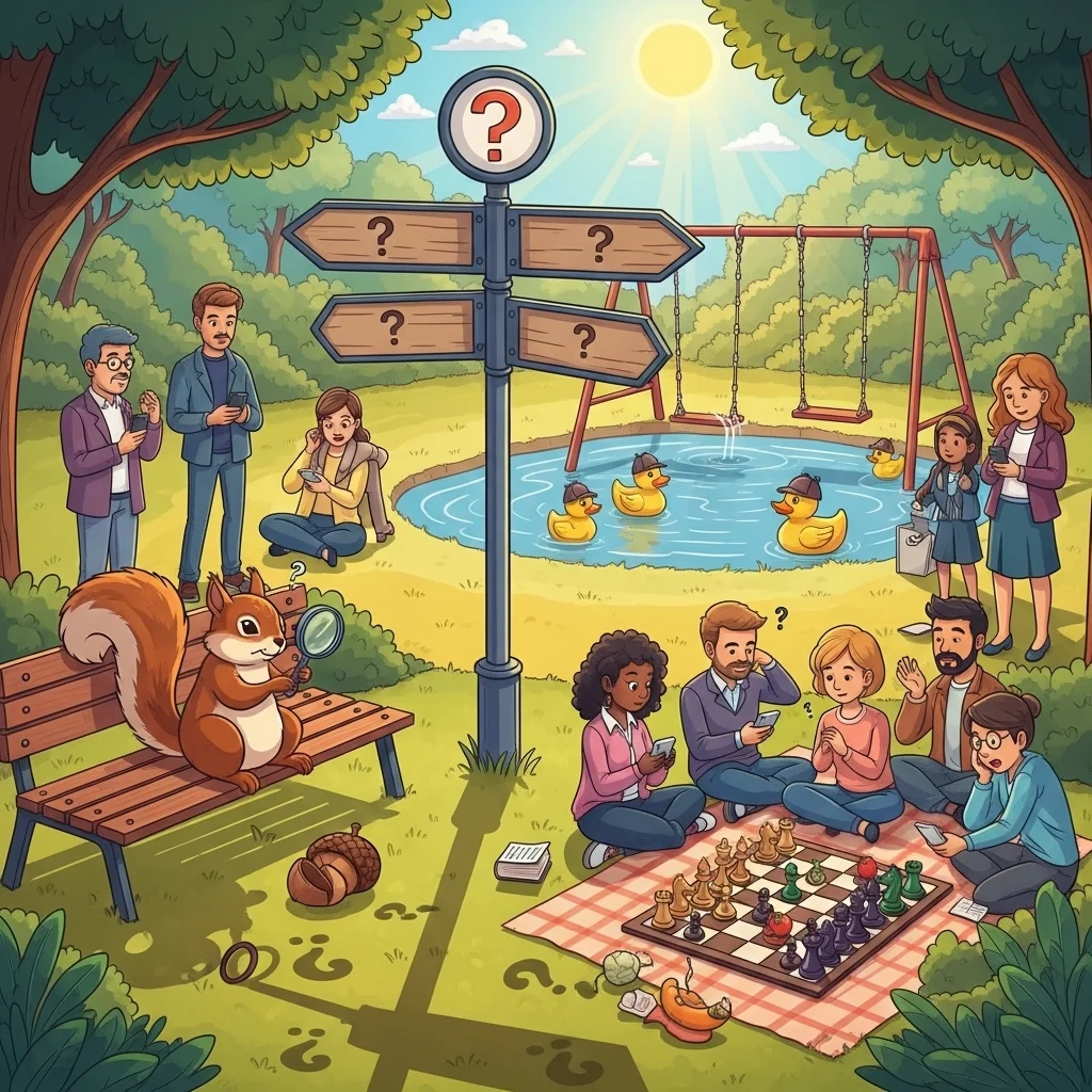 🧠 Tricky Park Brain Teasers