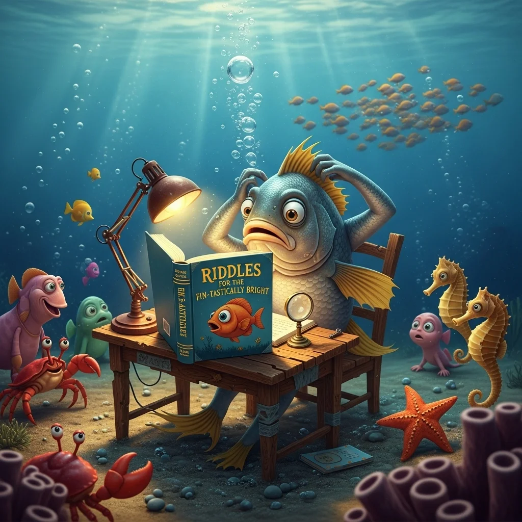 🧩 Clever Wordplay Fish Riddles