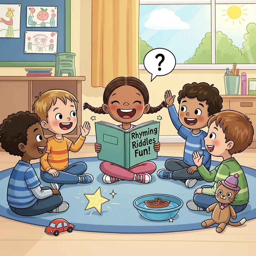 🧩 Easy Shape Rhyming Riddles