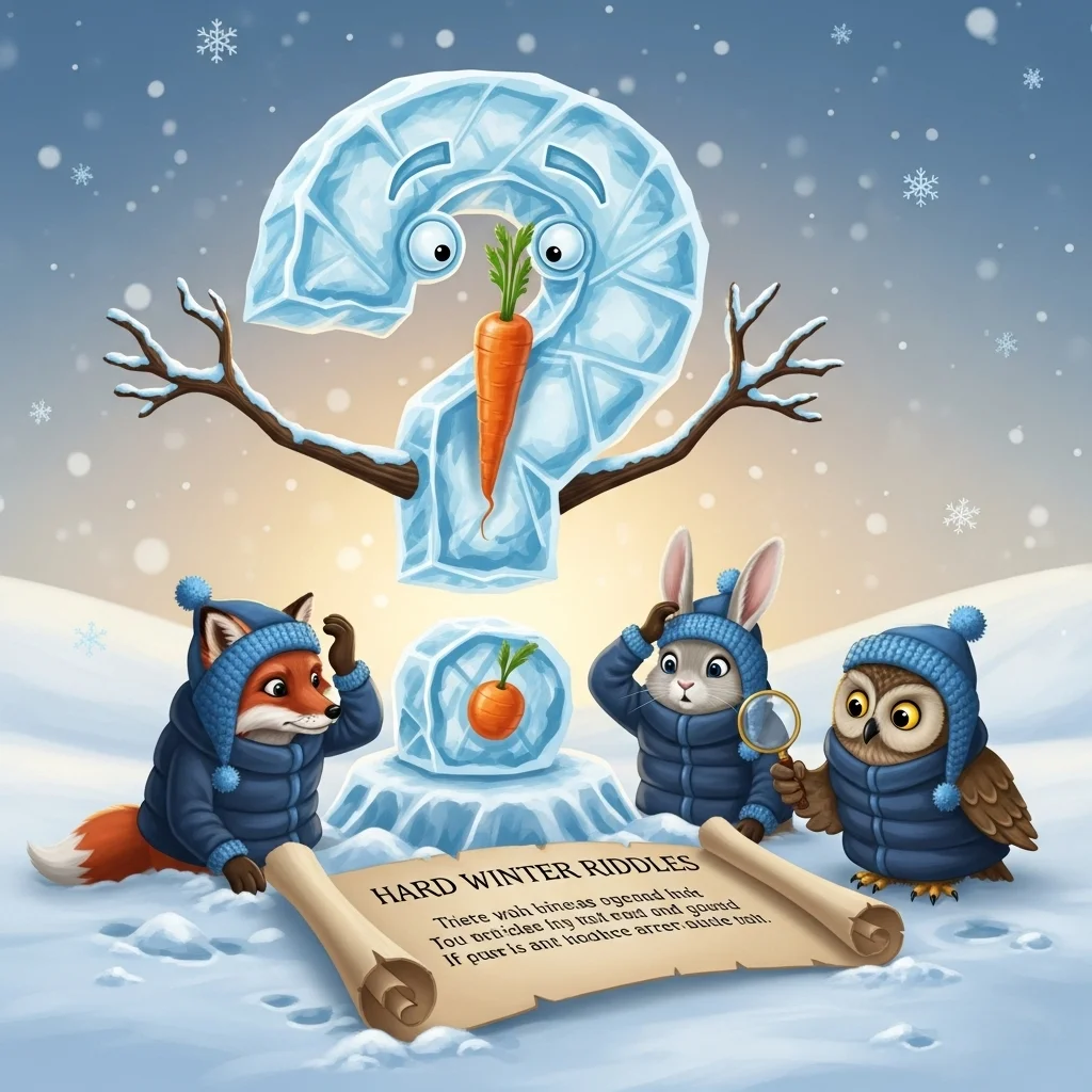 🧩 Tricky Winter Riddles with a Twist