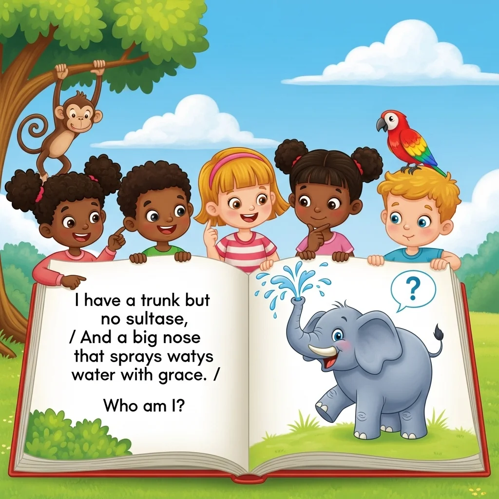 🧸 Animal Rhyming Riddles Little Ones Love