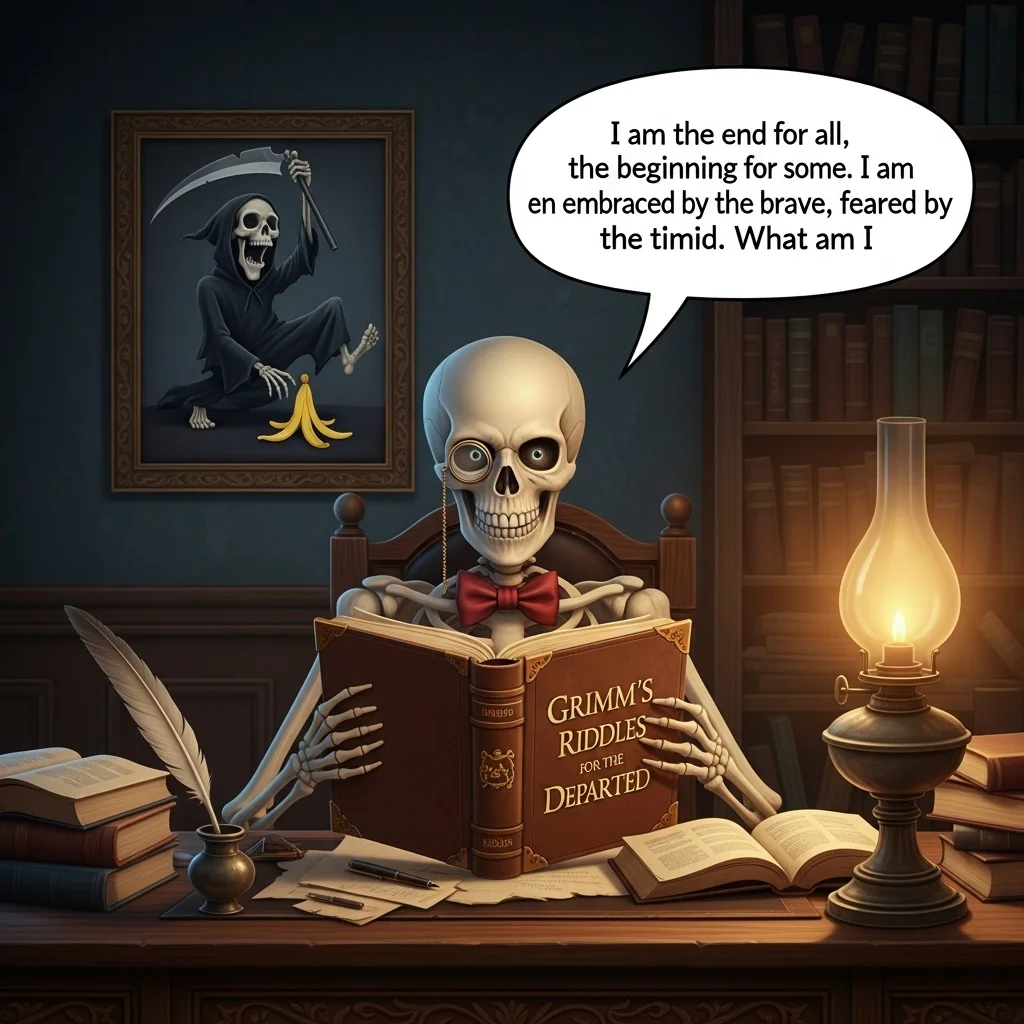 🪶 Literary-Style Riddles About the End