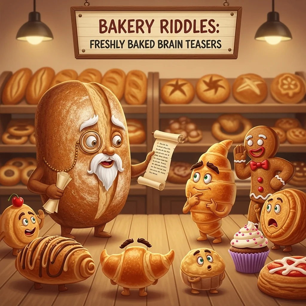 Riddle Rise 350+ Bakery Riddles with Answers 🍞 | Fun Bakery Riddles for Kids ...