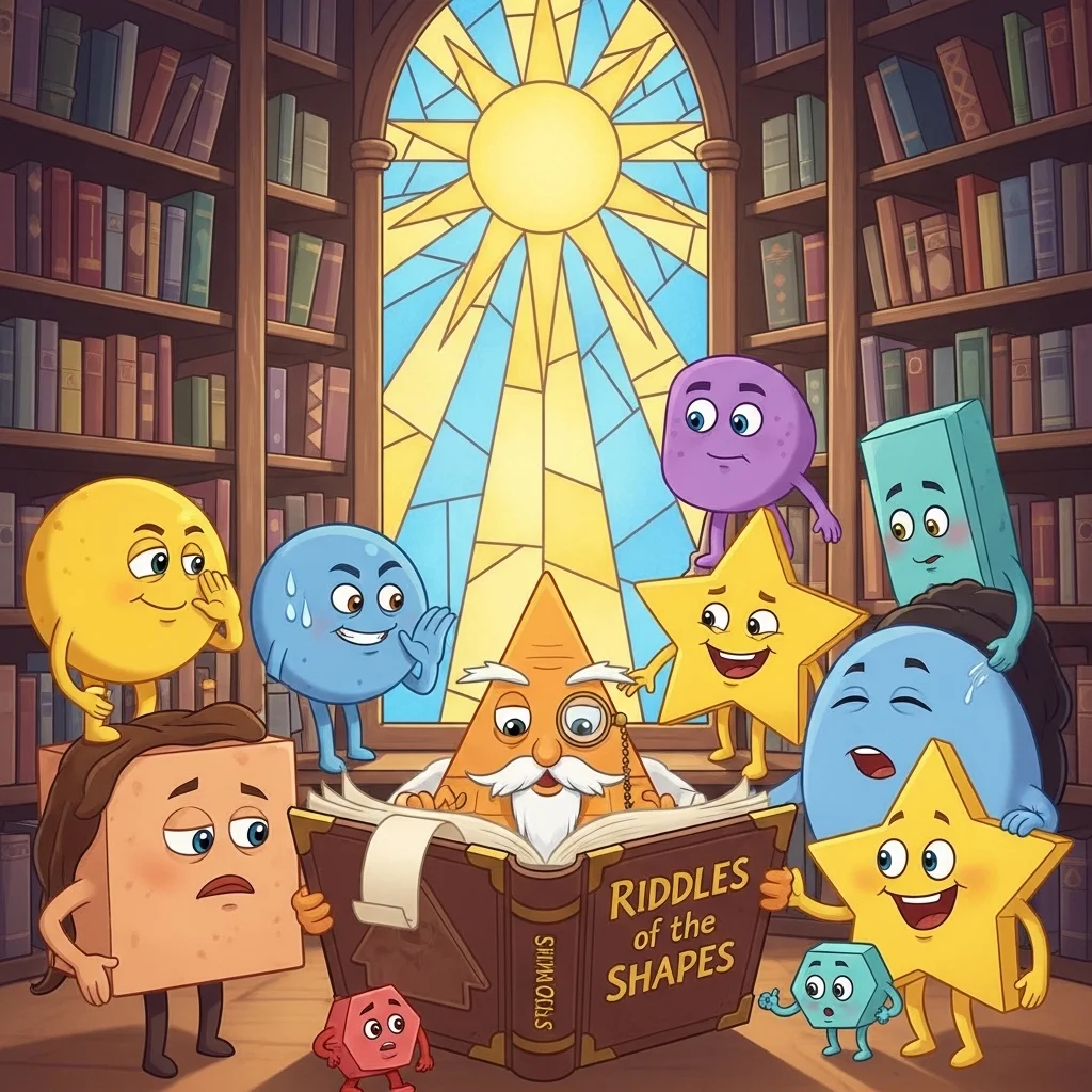 Shapes Riddles Fpr Kids 330+ Riddles About Shapes With Answers for Kids & Adults | Fun 2D & 3D ...