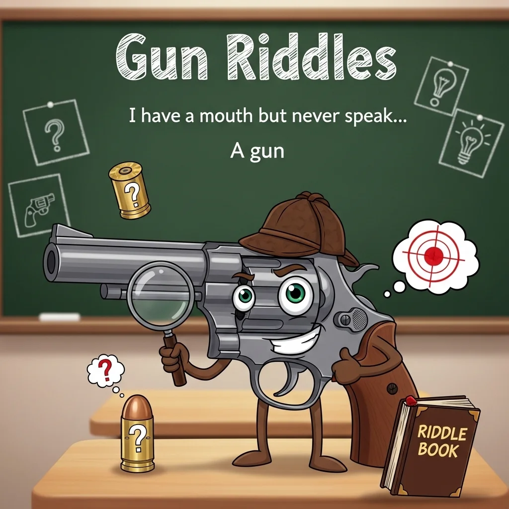 340+ Gun Riddles with Answers | 20+ Brain-Teasing Riddles to Challenge ...