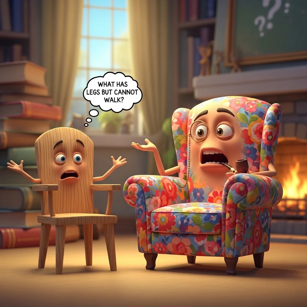 Stool Riddle 260+ Best Chair Riddles With Answers for Kids & Adults (Funny and Easy ...