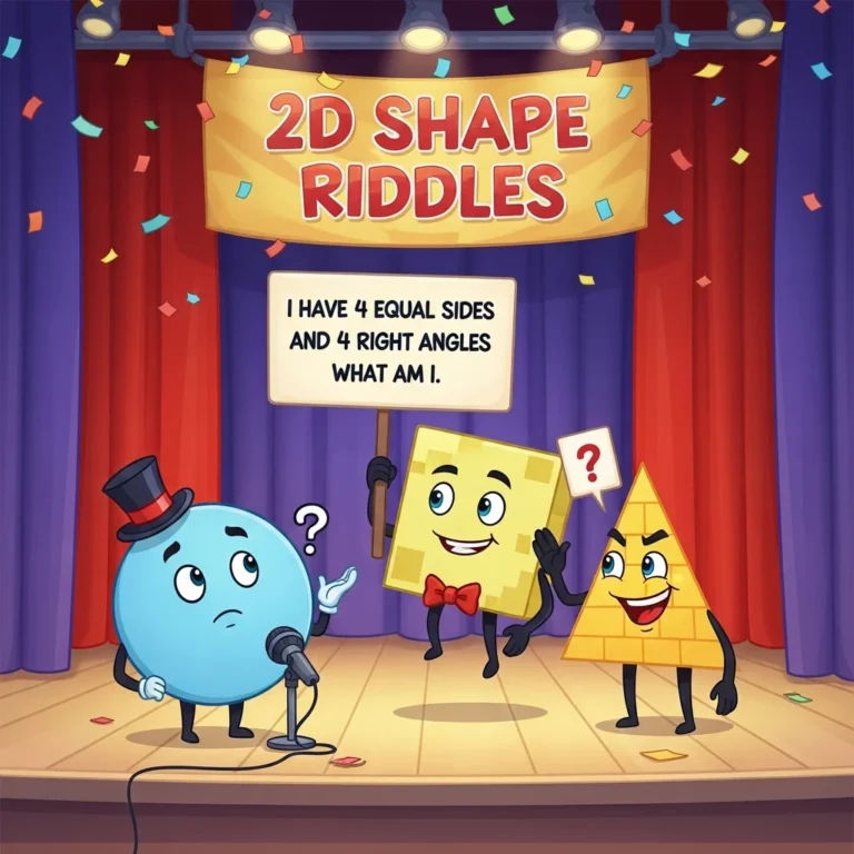 2d shape riddles