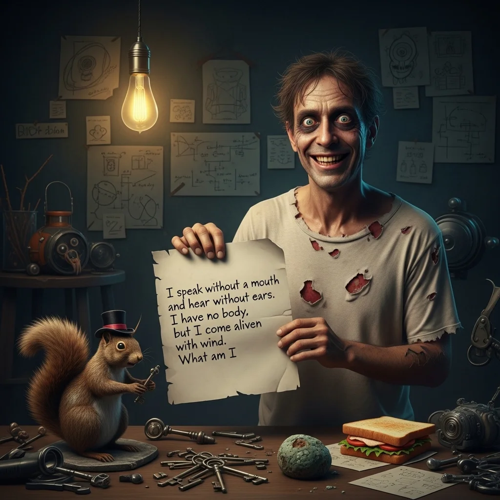 creepy psychopath riddles