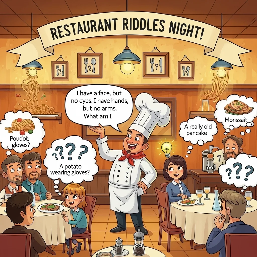 restaurant riddles