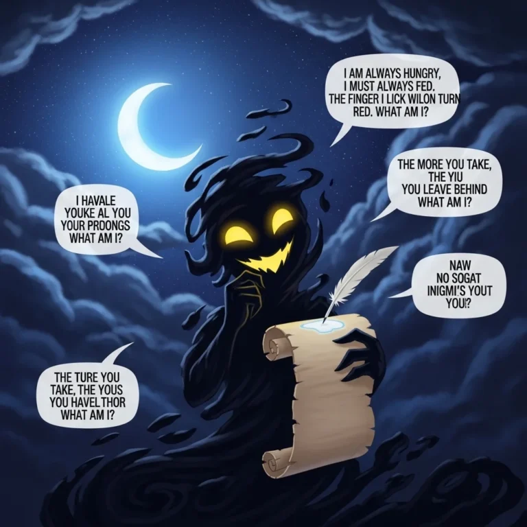 riddles about darkness