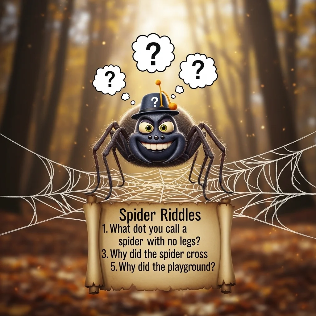 riddles about spiders