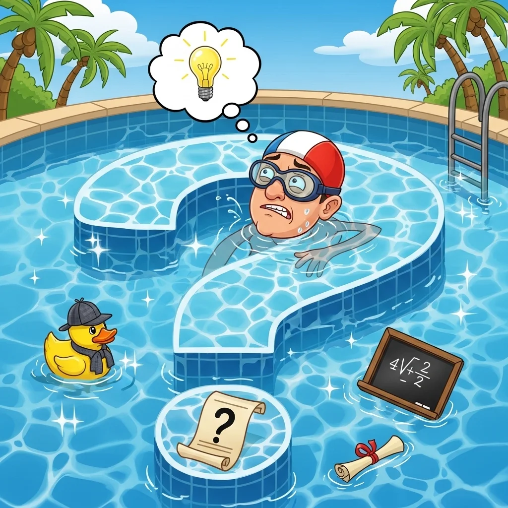swimming riddles