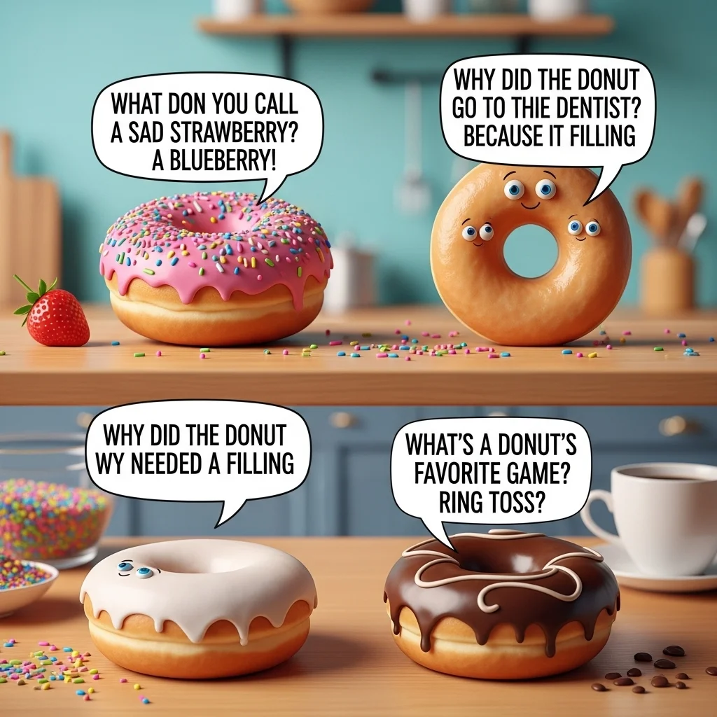 🌍 Creative Modern Donut Riddles Inspired by Social Media Trends