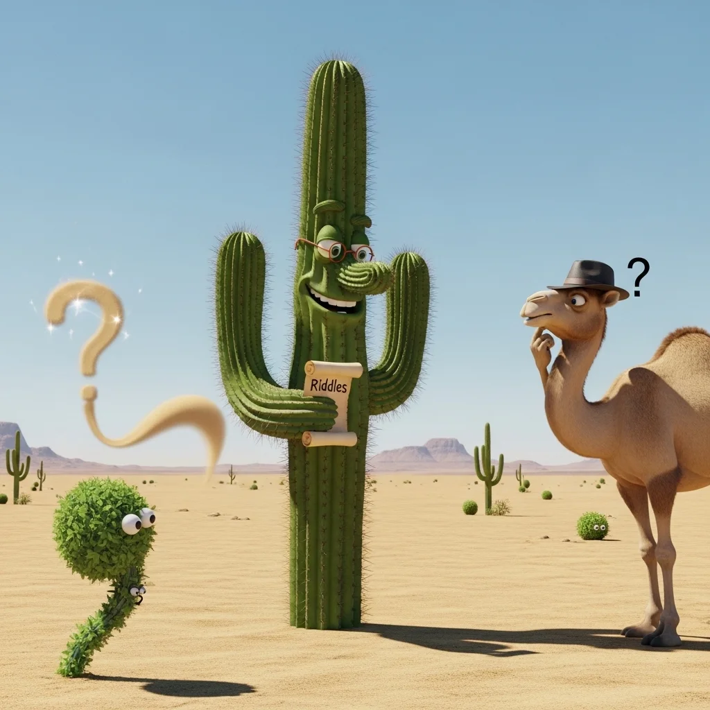 🌍 Desert Riddles From Around the World