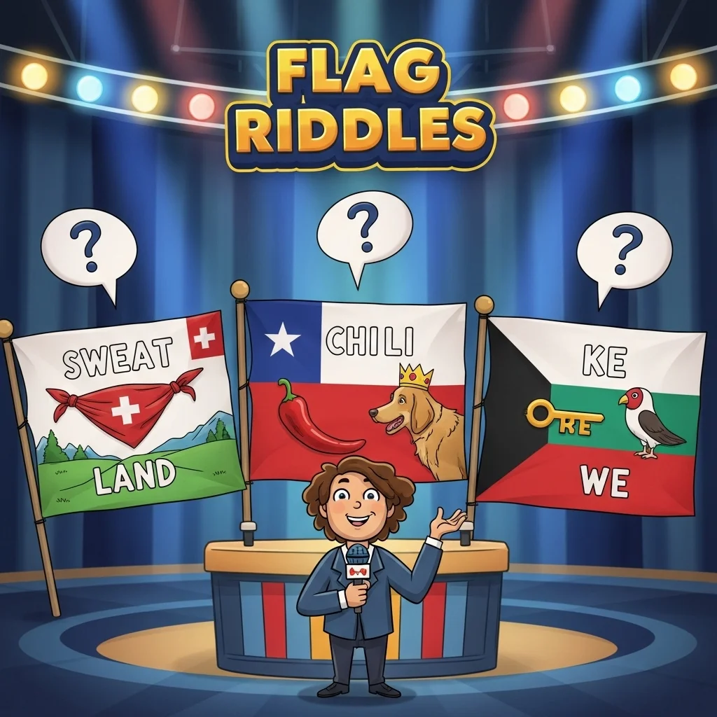 🌍 World Flag Riddles for Curious Minds