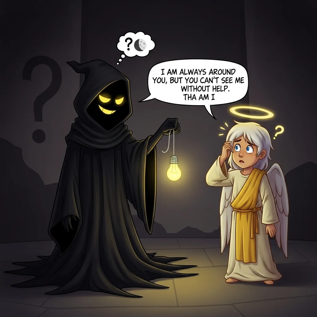 🌑 Nature and Nighttime Darkness Riddles