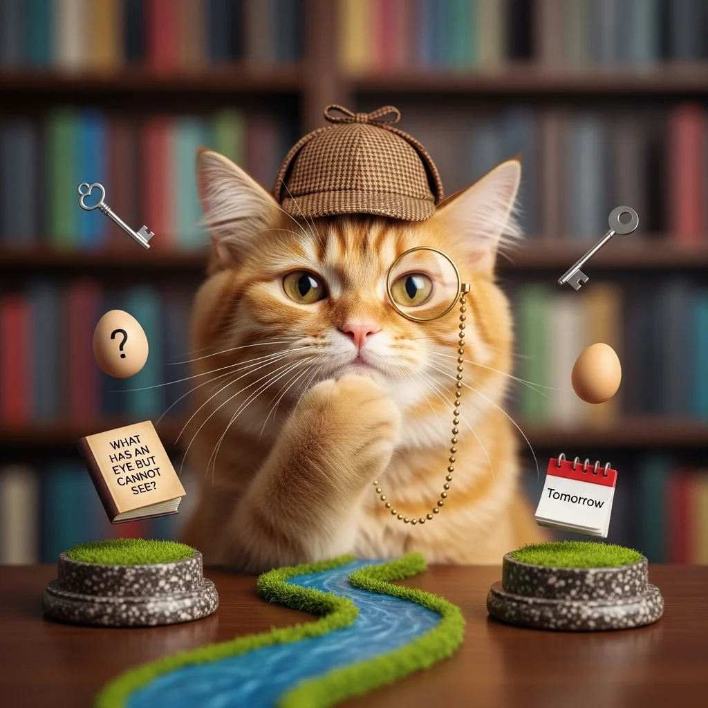 🌙 Night-Time Cat Riddles