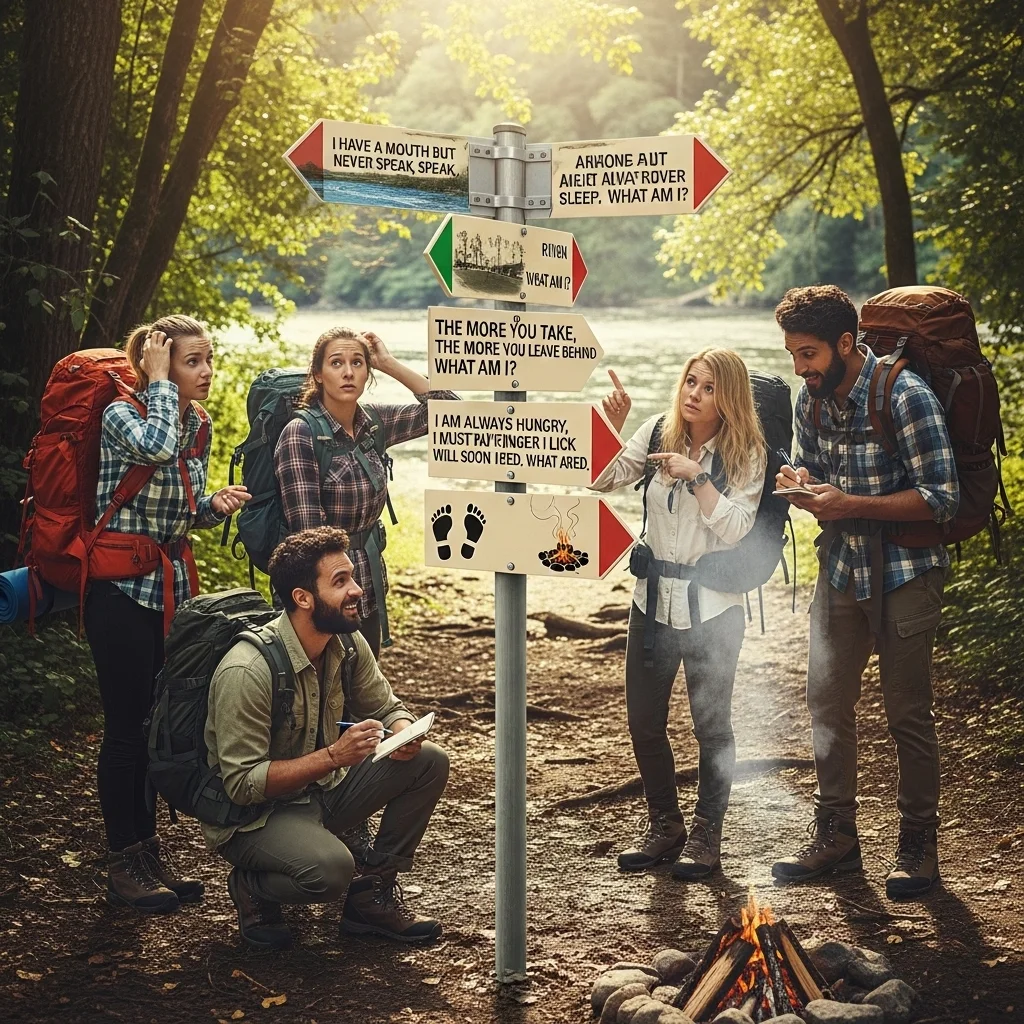 🌲 Forest Trail Riddles