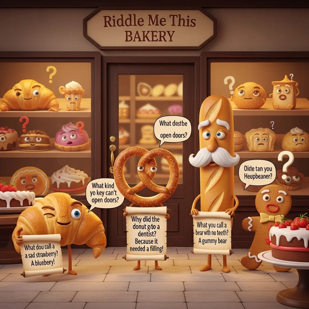 🍩 Donut & Sweet Treat Riddles