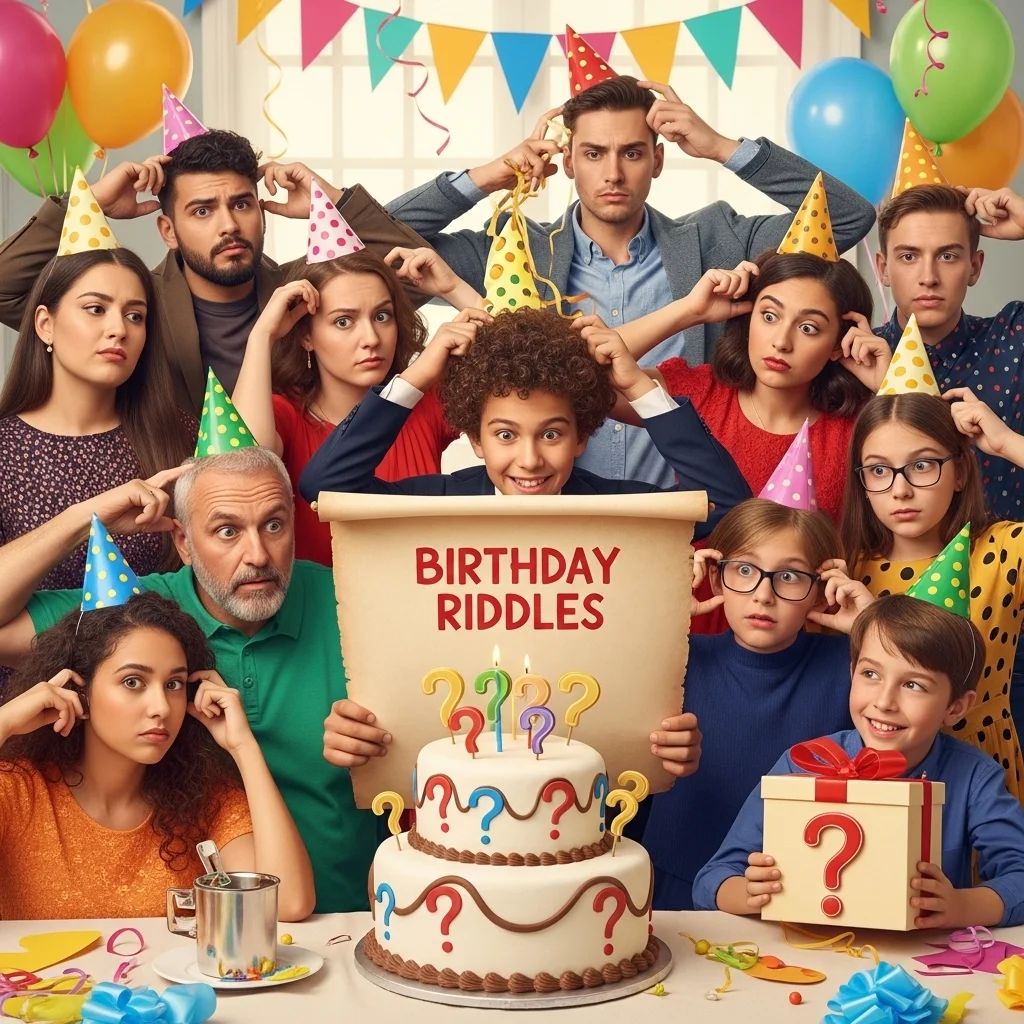 🎂 Funny Birthday Riddles
